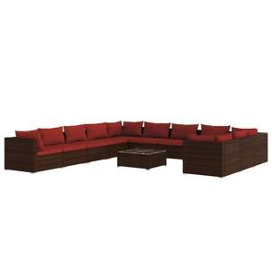 Ensemble de salon de jardin marron - Product Image 2