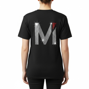 Wholesale High Quality <b>Rhinestone</b> Shirt Men Graphic Oversized Streetwear Bling Diamond T-shirt Custom Logo Plus Size <b>Top</b> - Product Image 3