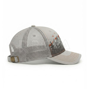 Protective Hunting Headwear Adjustable Closure 100% Cotton Breathable Fabric Custom Image Design Outdoor Hats for Four Seasons - Product Image 3