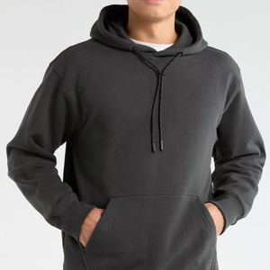 เสื้อฮู้ดดี้ผู้ชายพรีเมียม ผ้าฝ้ายฟลีซ สวมใส่สบาย ทรงโอเวอร์ไซส์ - Product Image 1