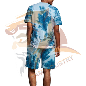 Conjunto de Pantalones Cortos Sublimados para Hombre, de Secado Rápido, a la Moda, de Alta Calidad, con Logotipo Personalizado, Conjunto Casual Doble para Hombre - Product Image 2