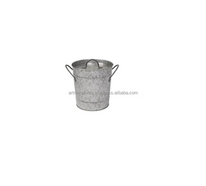 LATEST DESIGN HIGH QUALITY METAL GALVANIZED WINE COOLER ICE <b>BUCKET</b> for RESTAURANT & BAR - Product Image 3
