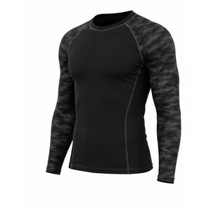 Rash Guard เนื้อผ้าระบายอากาศได้ดีมีความยืดหยุ่นสวมใส่สบายใช้ทุกวันวัสดุน้ำหนักเบา - Product Image 4