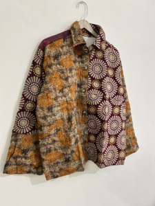 Chaqueta Kantha Hecha a Mano, Estilo Vintage Boho, Chaqueta Hippie - Product Image 2