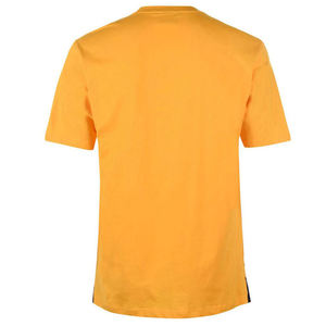 T-shirt de compression personnalisé pour homme, coupe ajustée, en coton/polyester tricoté, manches courtes, style preppy, séchage rapide, anti-boulochage, respirant, athlétique - Product Image 3