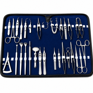 Juego de 30 Piezas de Instrumentos para Cirugía de Cataratas |   Kit de Instrumentos Microquirúrgicos Oftálmicos |   Juego de Instrumentos Quirúrgicos de Acero Inoxidable para Cirugía Ocular - Product Image 1
