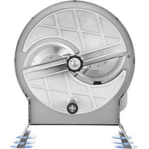Affettatrice Professionale in Acciaio Inox per Alimenti, Macchina Manuale per Tagliare Verdure con Spessore Regolabile 0-0,5"/0-12mm - Product Image 1