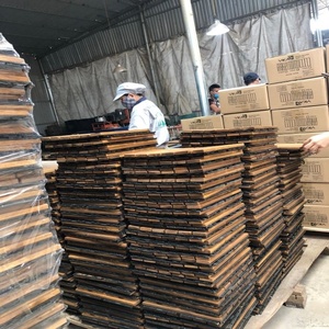 Baldosas de Madera de Acacia Certificadas Ecológicas y Modernas para Terrazas, Superficie Antideslizante, 4/6/12 Listones, Fácil Instalación - Product Image 4