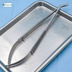 Ciseaux chirurgicaux Micro Jacobson 6 fleurs en acier inoxydable, manuels, pour chirurgie vasculaire, instrument de chirurgie de classe I certifié CE - Product Image 3