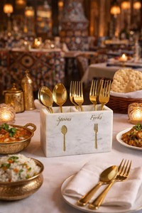 Support de Rangement pour Ustensiles de Cuisine en Résine pour Comptoir – Organisateur de Couverts, Cuillères, Fourchettes, Couteaux et Gadgets - Product Image 2