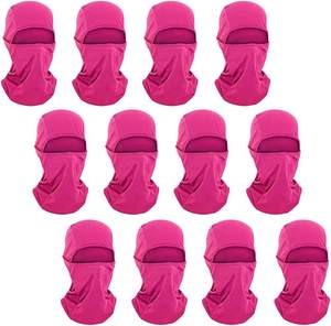 Cagoule tricotée à un trou pour le ski, masque facial intégral multi-pièces pour l'extérieur, vente en gros, logo personnalisé, imprimé pour moto - Product Image 1