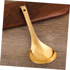 Cuillère à riz en acier inoxydable à long manche, grande spatule de service pour la cuisine, idéale pour les restaurants et la restauration - Product Image 5