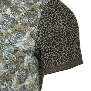 T-shirt pour homme Cosmic Edge à sublimation, doux et léger, imprimé sur toute la surface, tee-shirt de créateur tendance - Product Image 5