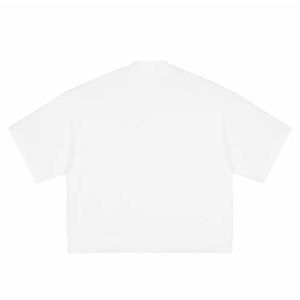 Vintage <b>Mock</b> <b>neck</b> Tee Unisex Crop <b>Top</b> 220 Grams Heavy Weight Quick Dry Black Plain Oversized 100% Cotton Boxy Gym College - Product Image 4