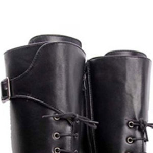 Bottes d'équitation en cuir de haute qualité TWILL SPORTS, ajustement réglable pour cavaliers et débutants - Product Image 4