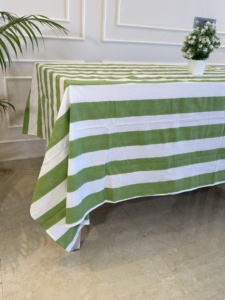 Handmade Vintage Cotton <b>Tablecloth</b> Decorative <b>Wedding</b> Table Cover for 8 Seaters for Home & Hotel Use Washed <b>Tablecloth</b> Gift - Product Image 2