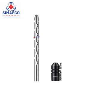 Cánula de liposucción multipuerto con bisel en ambos extremos y mango Super Luer Lock de acero inoxidable para transferencia de grasa en cirugía plástica - Product Image 1