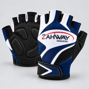 Gants de cyclisme pour vêtements de sport, tissu durable, ajustement confortable, conception respirante, poignée antidérapante, paume absorbant les chocs pour l'extérieur - Product Image 1