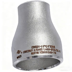 Réducteur concentrique haute pression résistant à la corrosion du Vietnam, conforme ASME B16.9 A, en acier inoxydable SA403 304 304L 316 316L, raccord de tuyauterie - Product Image 2
