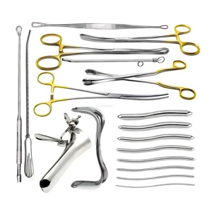 Ensemble d'instruments gynécologiques réutilisables en acier inoxydable, 18 pièces, certifiés CE ISO, vente en gros, fournisseur de premier plan - Product Image 6