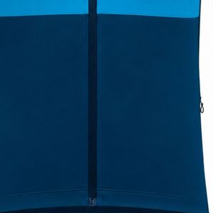 Teal Blue Short Sleeve Cycling Jersey for Unisex Breathable Lightweight Quick Dry 100% Polyester Racing <b>Road</b> Bike Riding - Product Image 5