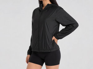 Chaqueta Cortavientos Casual Personalizada de Moda, Chaqueta Deportiva con Logotipos Bordados en la Parte Delantera y Trasera para Escuelas Secundarias, Resistente al Viento - Product Image 3