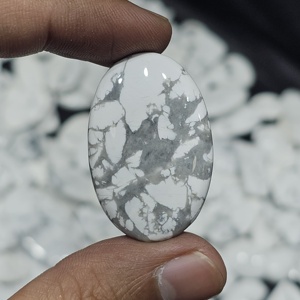 โฮไลต์ธรรมชาติแบบคาโบชอง ขายส่งจำนวนมาก สำหรับทำเครื่องประดับ - Product Image 3