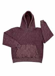 Sudadera con capucha personalizada de felpa francesa ligera de 400 g/m² con cremallera, de alta calidad, con lavado ácido, para otoño-invierno 2026, a la moda - Product Image 2