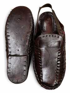Mocassins en cuir véritable marron, tressés à la main, style décontracté, chaussures de marche, chaussures héritage, été, hiver - Product Image 3