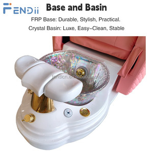 High End Salon Furniture Professional Pink Massage <span class=keywords><strong>Pedicure</strong></span> Cadeira para Salão - Product Image 4