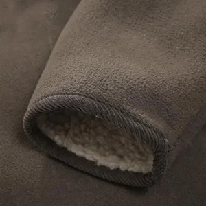 Chaqueta Bomber Unisex Casual de Invierno, Sólida, de Lona, Cortavientos, con Cuello Alto, Forro de Algodón de 600g, Corte Holgado, con Cremallera, Servicio OEM, Logotipo Frontal - Product Image 6