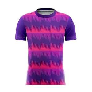 Camiseta de Fútbol Sublimada Ligera y Económica, Transpirable, para Verano, Personalizable con Nombre de Jugador, para Escuela, Universidad, Entrenamiento, Deporte - Product Image 3