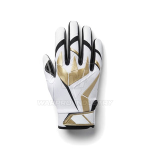 Gants de football américain en cuir, haute performance, antidérapants, respirants, légers, flexibles, pour l'entraînement et les matchs - Product Image 2