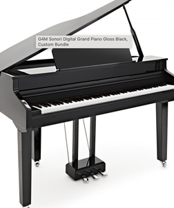MEILLEURE OFFRE 2026 POUR Piano à queue avec couvercle ouvrant et pupitre inclus - Product Image 2