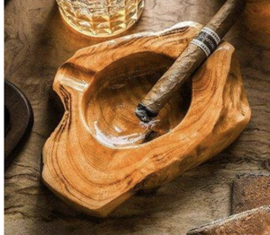 Cendrier carré moderne en bois naturel de qualité supérieure, portable, économique et élégant, accessoire pour fumeurs pour une collecte propre des cendres - Product Image 5