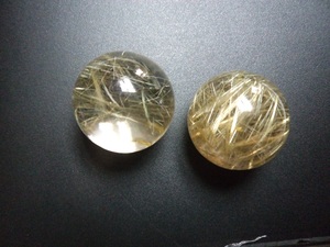 อัญมณีควอตซ์ไหมทองคําธรรมชาติชั้นนํารอบหลวมคุณภาพสูงขายส่ง Cabochon ตัดเครื่องประดับทําหิน - Product Image 3