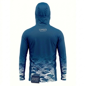 เสื้อฮู้ดดี้ตกปลาสำหรับผู้ชาย คุณภาพพรีเมียม ผ้าสำหรับกิจกรรมกลางแจ้ง สวมใส่สบาย แขนยาว ป้องกันแสงแดด - Product Image 2