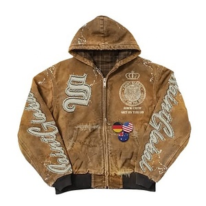 Pantalones de chándal acampanados de invierno para hombre personalizados al por mayor chándal con estampado de llama lavado con ácido de gran tamaño Logotipo de panel polar para adultos - Product Image 3