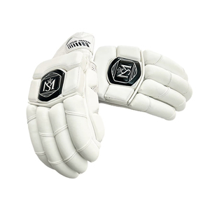 Gants de frappe en cuir Mannu Sports de qualité supérieure, toutes tailles, hommes, femmes, jeunes, logo et design personnalisables, cricket accepté - Product Image 1