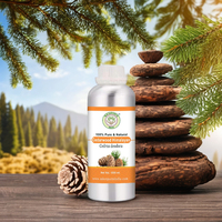 Huile essentielle de bois de cèdre rectifiée de qualité thérapeutique pure 100% pour le fournisseur en gros en vrac d'aromathérapie