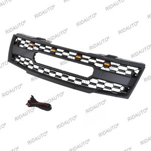 Parrilla Delantera con Luz LED para Nissan Frontier 2005-2008, Accesorio Exterior Negro, Compatible con D0100HP16WU - Product Image 2