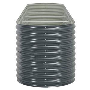 Jardinera Elevada de Acero Galvanizado Gris de 157.5 x 31.5 x 31.9 Pulgadas para Jardín - Product Image 5