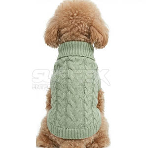 Pull tricoté chaud pour animaux de compagnie – Vêtements élégants pour chiots et chatons, idéal pour l'extérieur en saison froide – En vente 2026 - Product Image 5