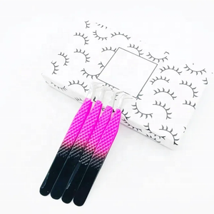 Échantillon gratuit deux tons en acier inoxydable enduit de poudre marque privée japonaise poignée en diamant volume fait à la main pince à épiler pour extension de cils - Product Image 4