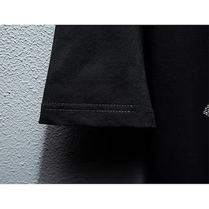 Camiseta de Hombre con Diseño Nuevo, Estilo Vintage Casual, Lavado Ácido, 100% Algodón, Gruesa, con Pedrería - Product Image 6