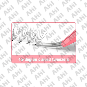Pinzas de Volumen para Extensión de Pestañas de Acero Inoxidable de Alta Precisión Profesional, Pinzas de Volumen Antiestáticas para Extensión de Pestañas - Product Image 5