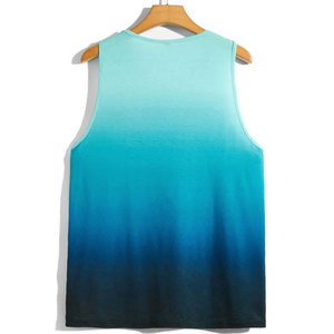 Custom Made Knitted Casual Breathable Eco-Friendly Workout <b>Tank</b> <b>Top</b> for <b>Men</b> <b>Gym</b> Clothing - Product Image 2