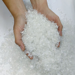 Copos de PET Reciclado Lavados en Caliente, Botellas de PET Resistentes Trituradas en Plástico - Product Image 2