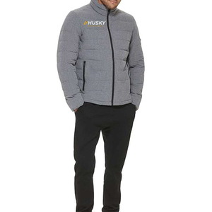 OEM ODM Custom Winter Classic Stand Collar Waterproof Windbreaker Thick Quilted <b>Jacket</b> Camouflage <b>Long</b> Casual Zipper <b>for</b> <b>Men</b> - Product Image 1