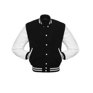 OEM Hot Sale Custom Satin Bomber Letterman Baseball Varsity Black Green Eagles Satin <b>Jacket</b> <b>For</b> <b>Men</b> Women Casual Wear 280 GSM - Product Image 3